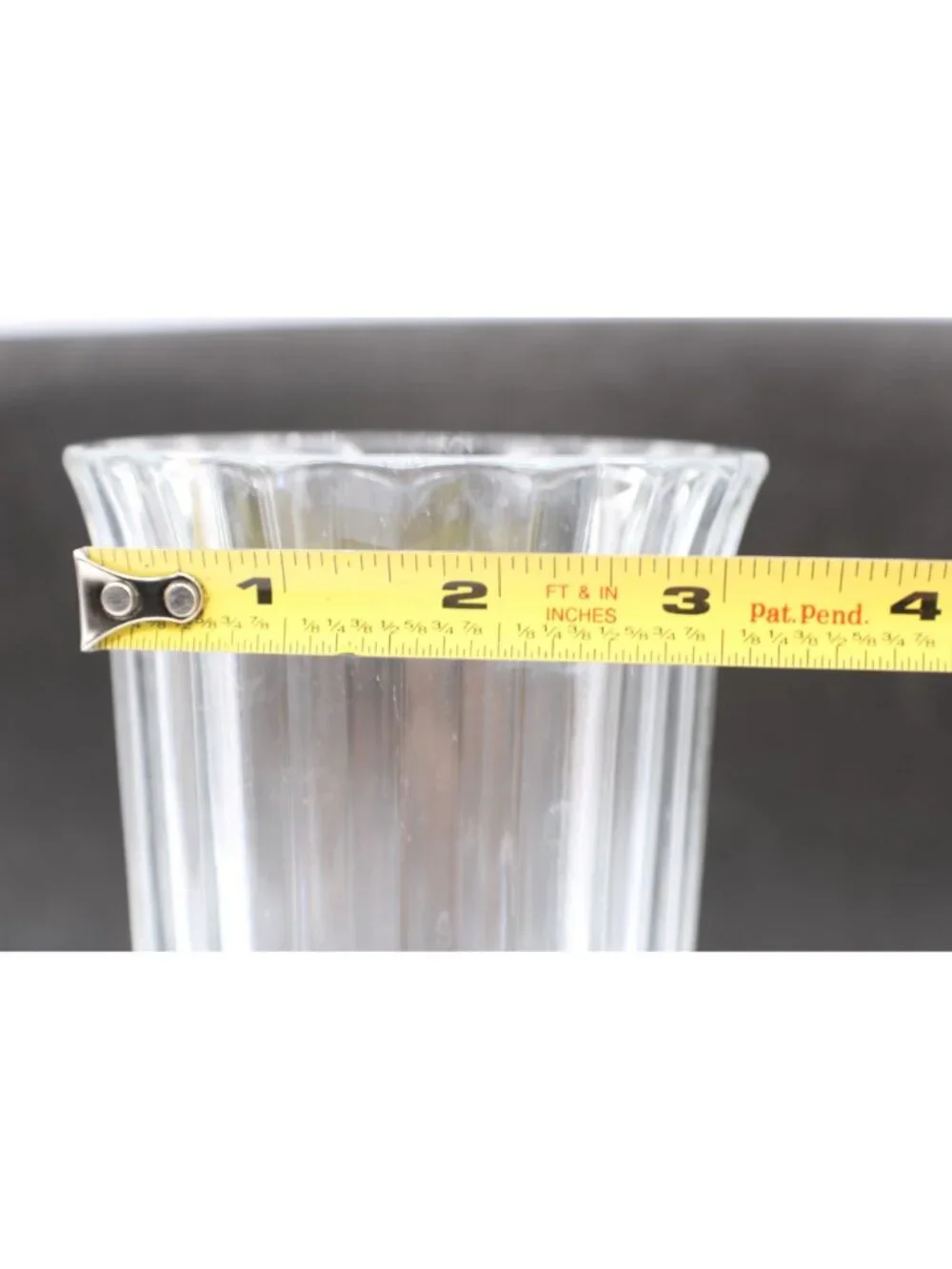 Made In USA vintage clear